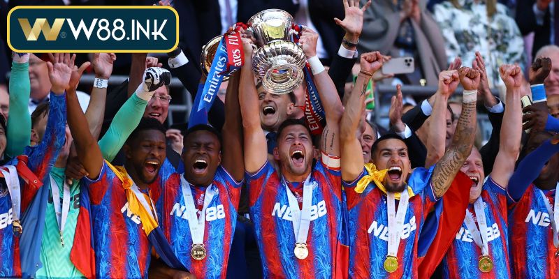 Hành Trình Vô Địch FA Cup Của Crystal Palace - Có Dấu Ấn NET88 Trong Từng Bước Đi 3 Hình ảnh NET88 đồng hành trong khoảnh khắc vinh quang